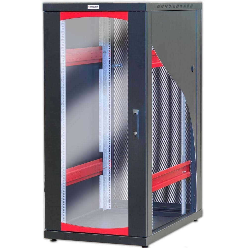 Armadio Server Rack 19'' 600x1000 27 Unita' Nero serie Ideal in  Scontolo.net - Potenza, commercioVirtuoso.it