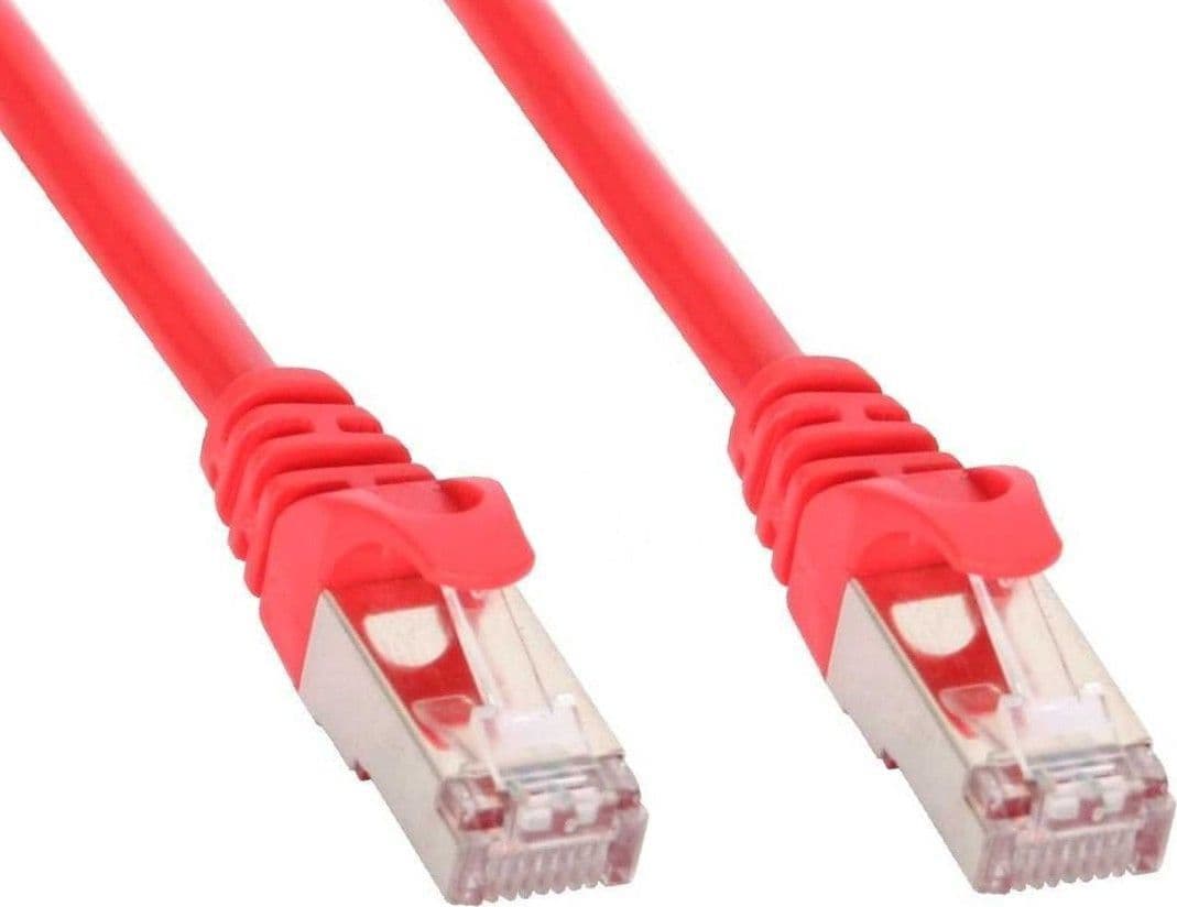 Cavo di rete Patch in rame Cat.6 Rosso SFTP LSZH 1m in Cavi Ethernet Scontolo.net - Potenza, commercioVirtuoso.it