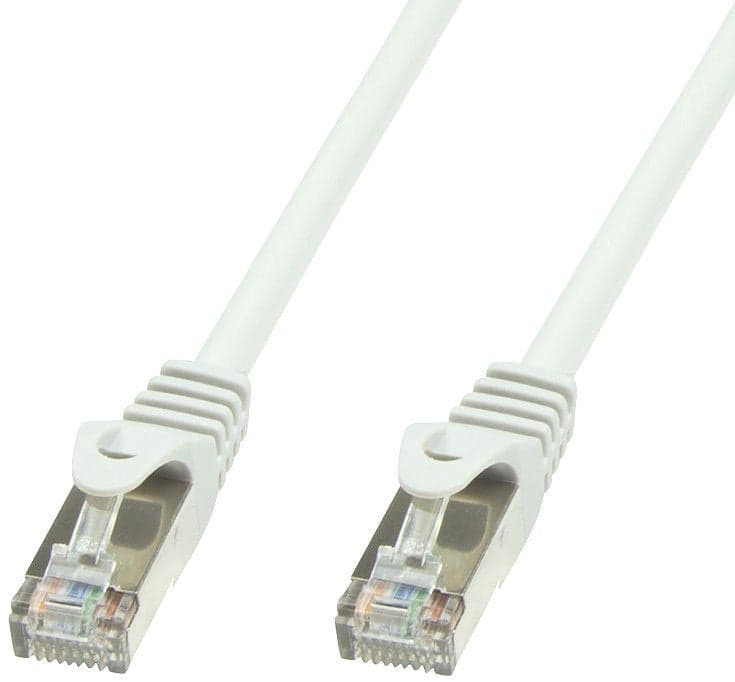 Cavo di rete Patch in rame Cat.6 Bianco SFTP LSZH 3 metri in Cavi Ethernet Scontolo.net - Potenza, commercioVirtuoso.it