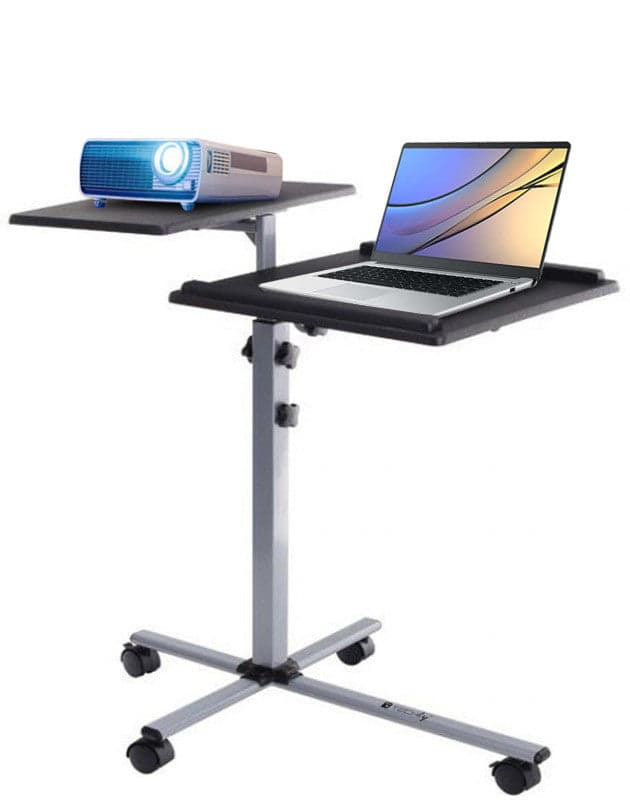 Carrello per Proiettore e Notebook a Due Ripiani Regolabile in Altezza in Supporti per proiettori Scontolo.net - Potenza, commercioVirtuoso.it