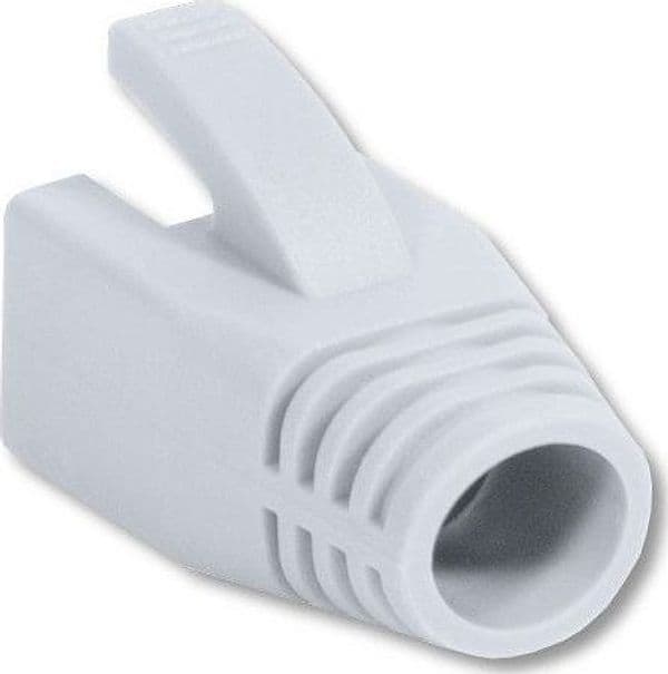 Copriconnettore per Plug RJ45 Cat.6 8mm Bianco in Cavi Ethernet Scontolo.net - Potenza, commercioVirtuoso.it