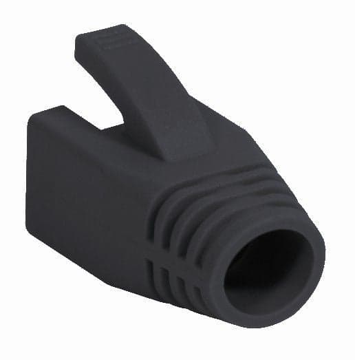 Copriconnettore per Plug RJ45 Cat.6 8mm Nero in Cavi Ethernet Scontolo.net - Potenza, commercioVirtuoso.it