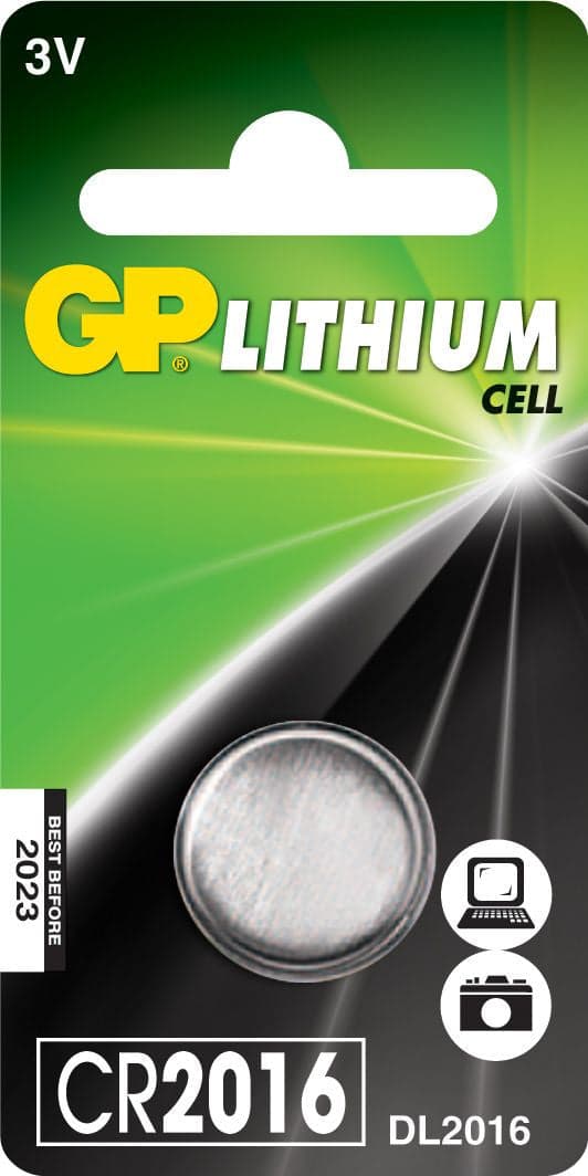 Blister 1 Batteria Litio a Bottone CR2016 in Pile monouso Scontolo.net - Potenza, commercioVirtuoso.it