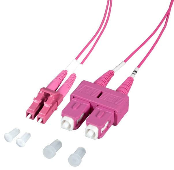 Cavo Fibra Ottica Multimodale OM4 SC/LC 50/125 3 m in  Scontolo.net - Potenza, commercioVirtuoso.it