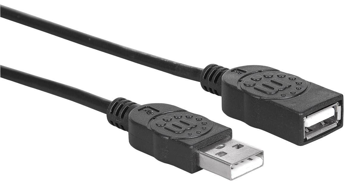 Cavo prolunga USB 2.0 Hi-Speed 1m Nero in  Scontolo.net - Potenza, commercioVirtuoso.it