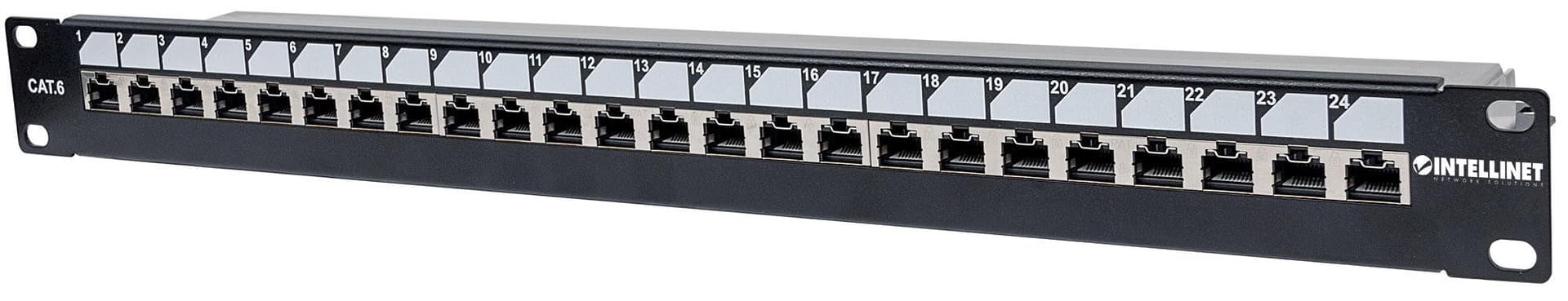 Pannello Patch 24 Posti 19'' Cat.6 S/FTP con Bloccaggio in Cavi Ethernet Scontolo.net - Potenza, commercioVirtuoso.it