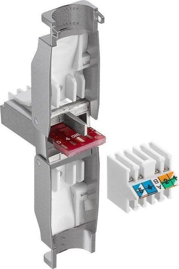 Plug RJ45 Cat.6 Schermato STP Tooless con fermacavo in Cavi Ethernet Scontolo.net - Potenza, commercioVirtuoso.it