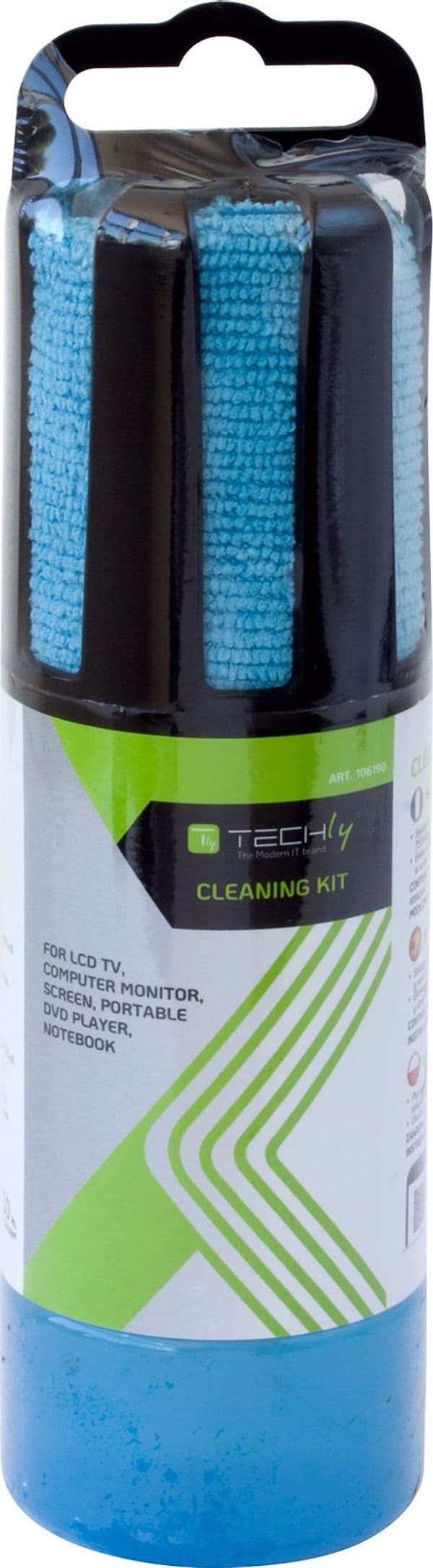 Spray di Pulizia per Monitor LCD con Panno in Microfibra Azzurro in Pulitori per Monitor Scontolo.net - Potenza, commercioVirtuoso.it