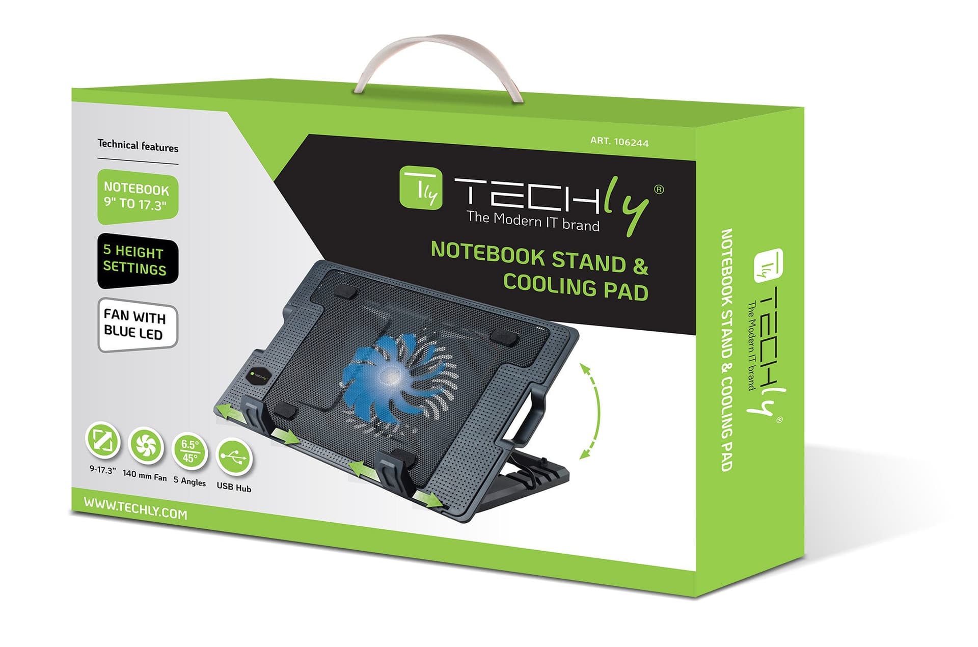 Supporto per notebook fino a 17.3'' con sistema di raffreddamento in  Scontolo.net - Potenza, commercioVirtuoso.it