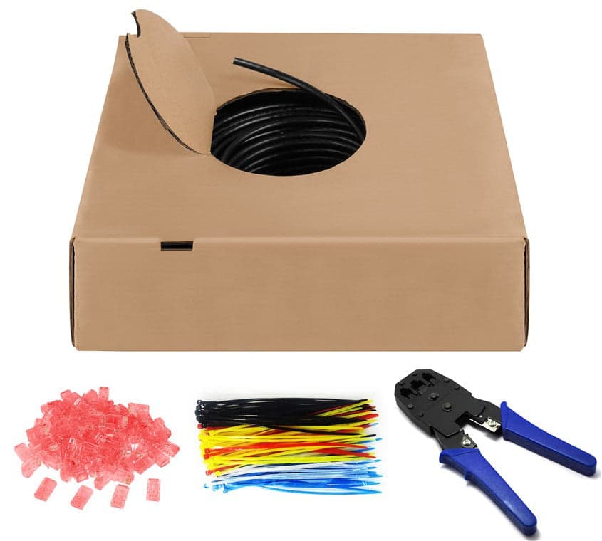 Kit Matassa U/UTP Cavo Cat.6 Rame 305m Rigido completo di Accessori in Cavi Ethernet Scontolo.net - Potenza, commercioVirtuoso.it