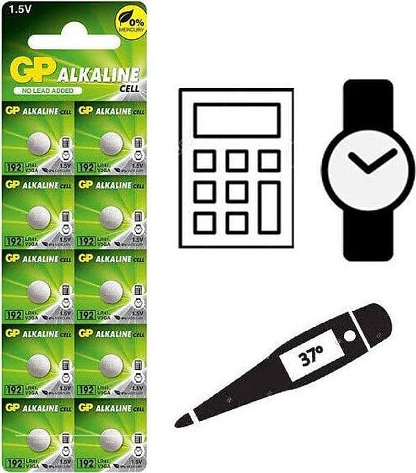Blister 10 Batterie Alcaline Specialistiche LR41 in Pile monouso Scontolo.net - Potenza, commercioVirtuoso.it
