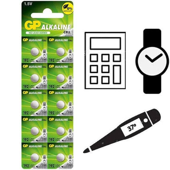 Blister 10 Batterie Alcaline Specialistiche LR41 in Pile monouso Scontolo.net - Potenza, commercioVirtuoso.it