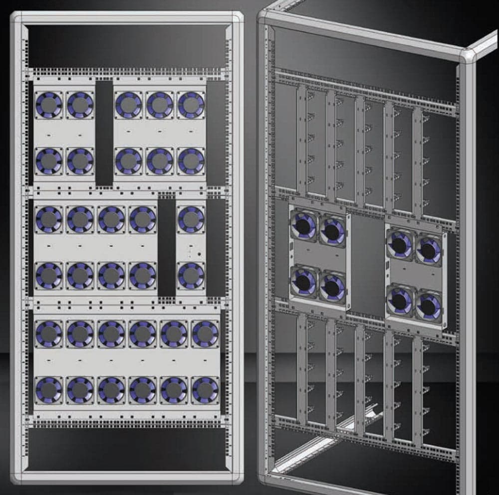 Coppia di Staffe Orizzontali per Armadi Rack 19'' Profondit&agrave 1000 serie Evolution in Stand appendiabiti Scontolo.net - Potenza, commercioVirtuoso.it