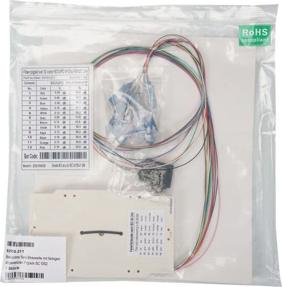 Cassetta di Giunzione Attrezzata con 12 Pigtail Fibra Monomodale OS2 SC 9/125 2m in  Scontolo.net - Potenza, commercioVirtuoso.it
