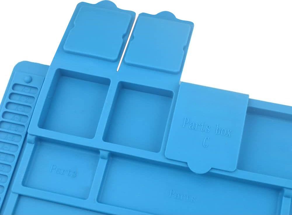 Tappeto da Saldatura e Riparazione Antistatico Antiscivolo Magnetico 45 x 30 cm in Silicone Blu in Stazioni di saldatura Scontolo.net - Potenza, commercioVirtuoso.it