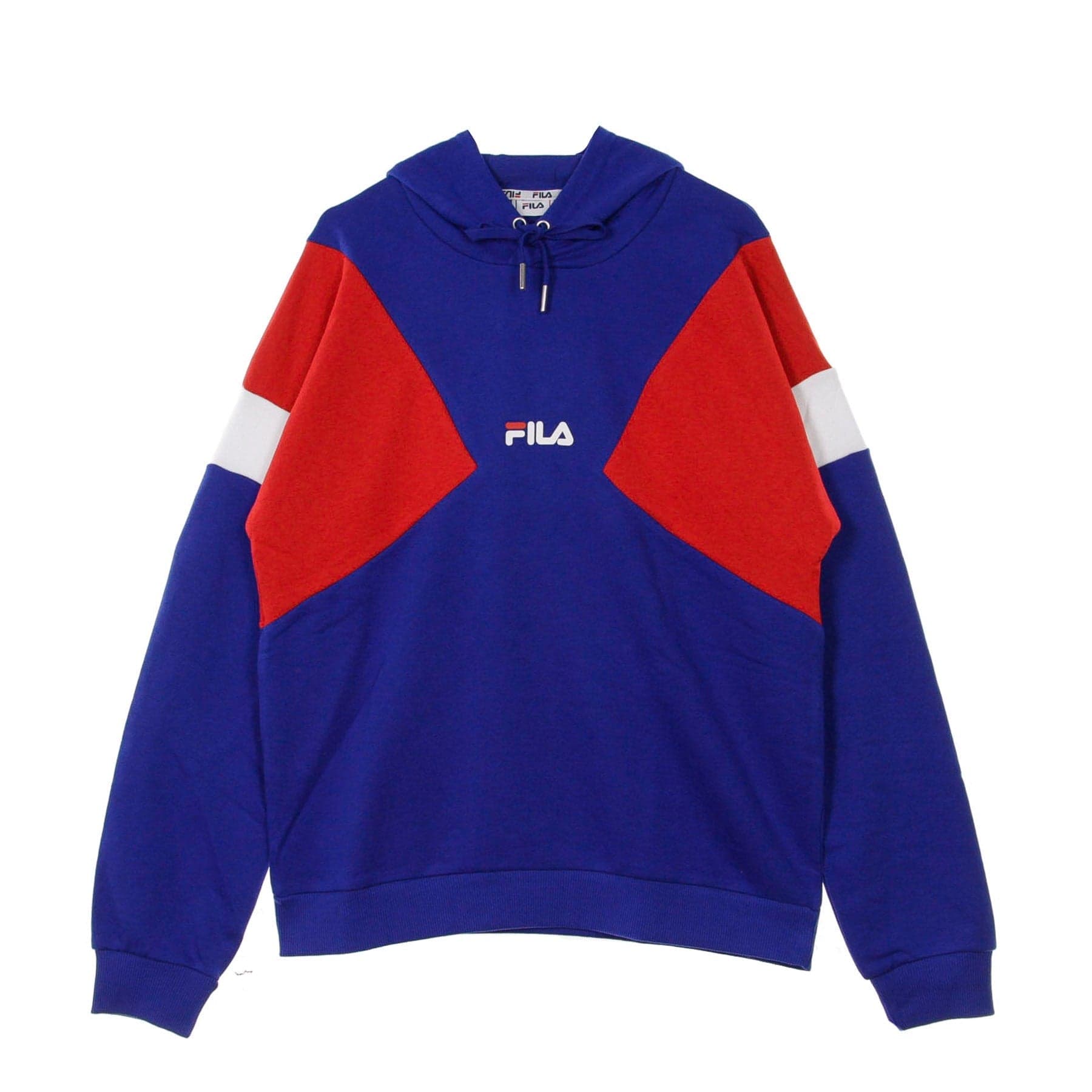 FILA Felpa Leggera Cappuccio Uomo Bade Surf the Web/true Red/bright White da uomo in Felpe con cappuccio Drestige - Casamassima, commercioVirtuoso.it