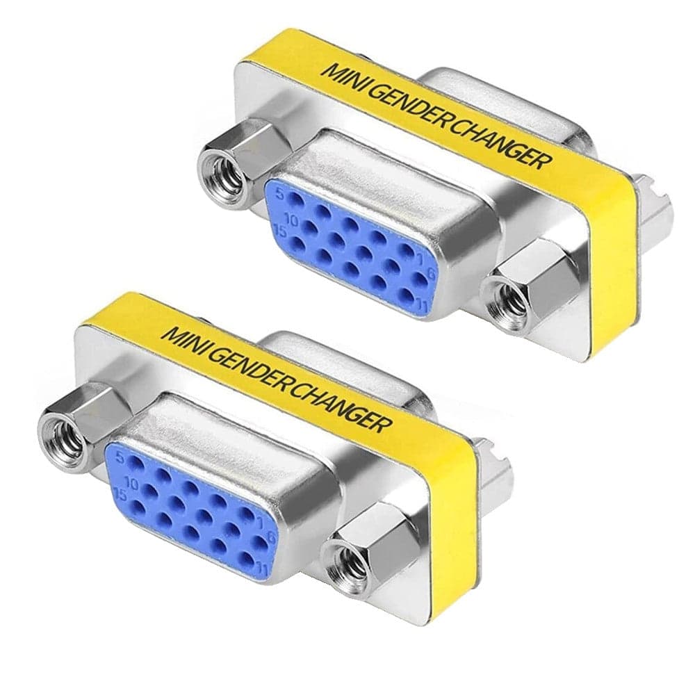 Mini Gender Changer VGA DB 15 poli HD F/F in Conettori S-Video Scontolo.net - Potenza, commercioVirtuoso.it