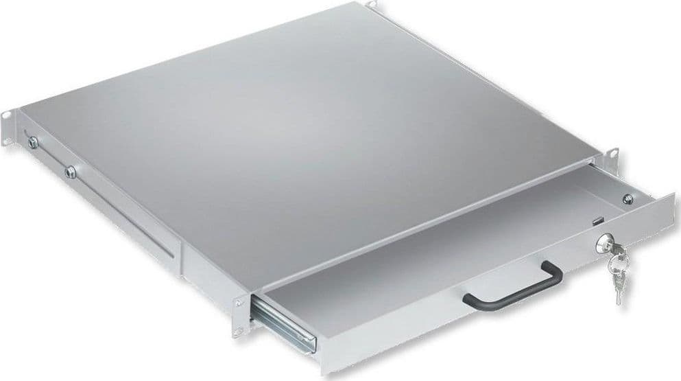 Cassetto Porta Tastiera 1U per Armadi Rack 19'' con Serratura Grigio in Piattaforme e cassetti tastiera Scontolo.net - Potenza, commercioVirtuoso.it