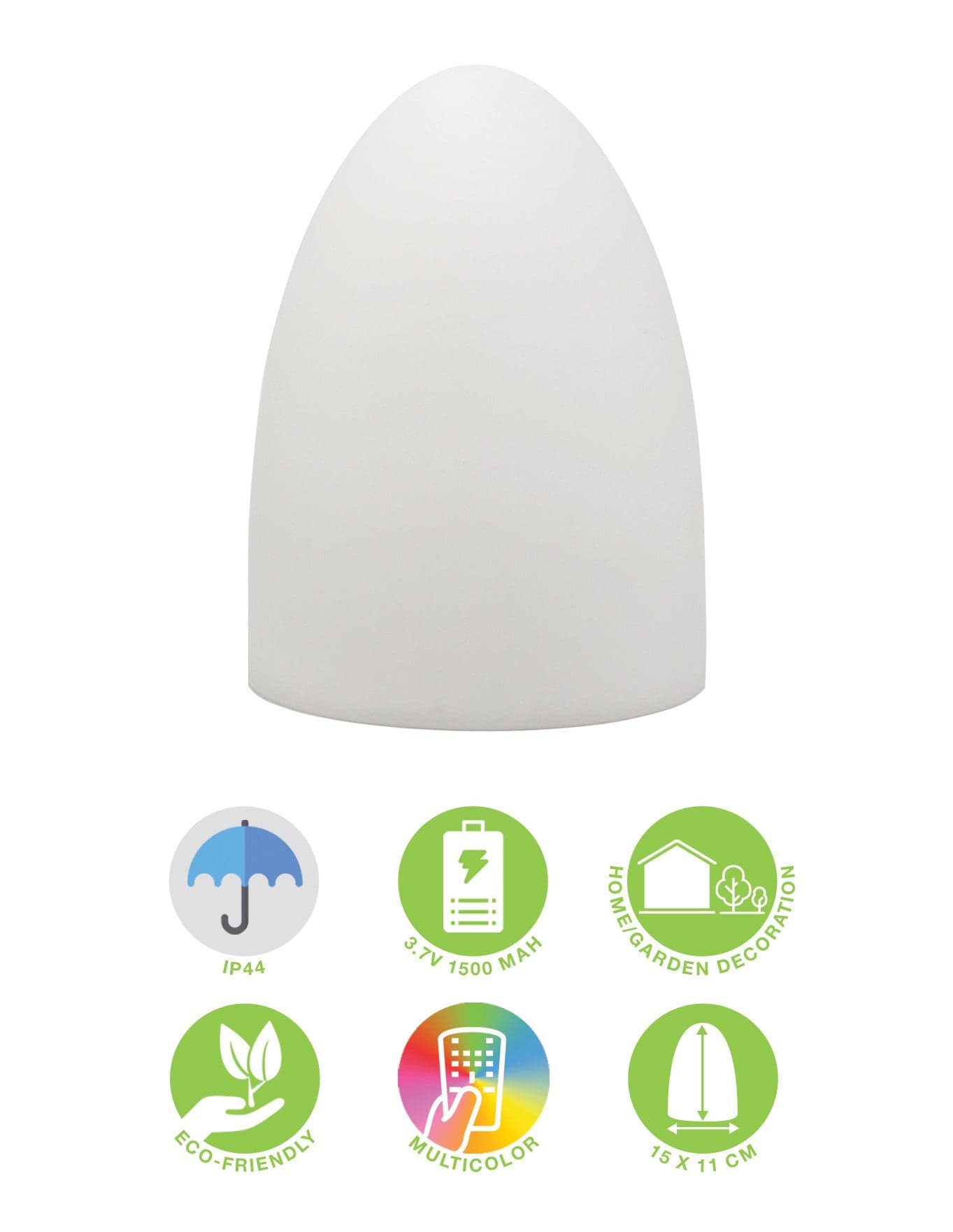 Lampada LED Multicolore di forma Ovale in Lampade da tavolo e abat-jour Scontolo.net - Potenza, commercioVirtuoso.it