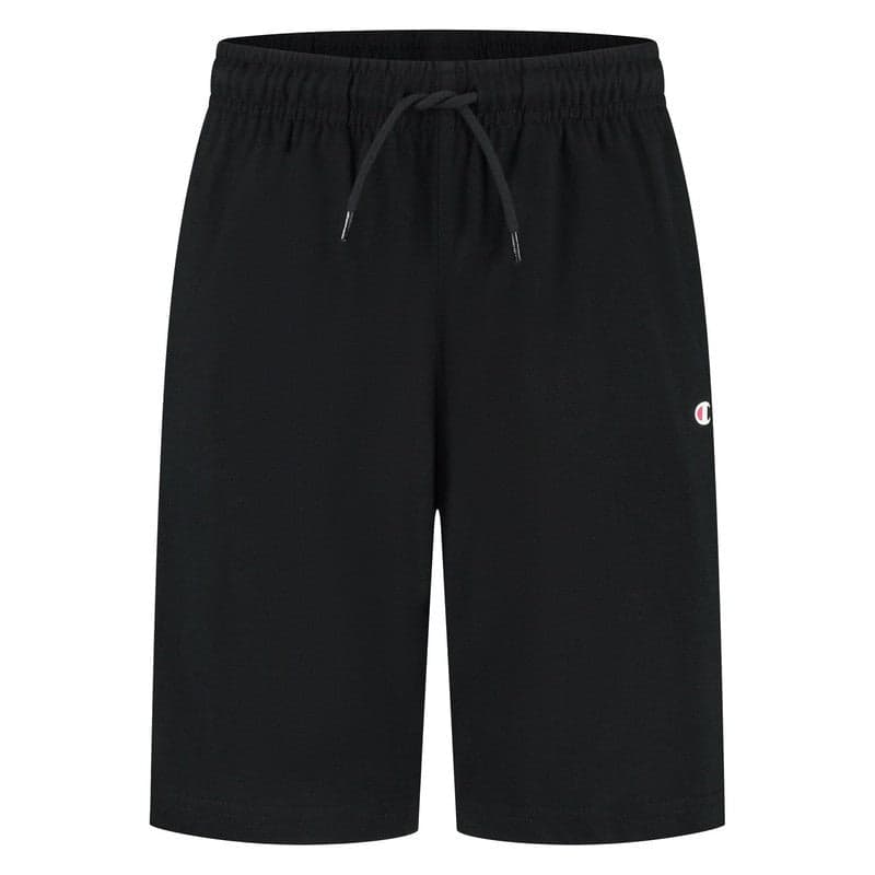 Champion Short per Bambini in cotone Nero in prodotto 3A Moda Mare Sport - Bellaria Igea Marina, commercioVirtuoso.it