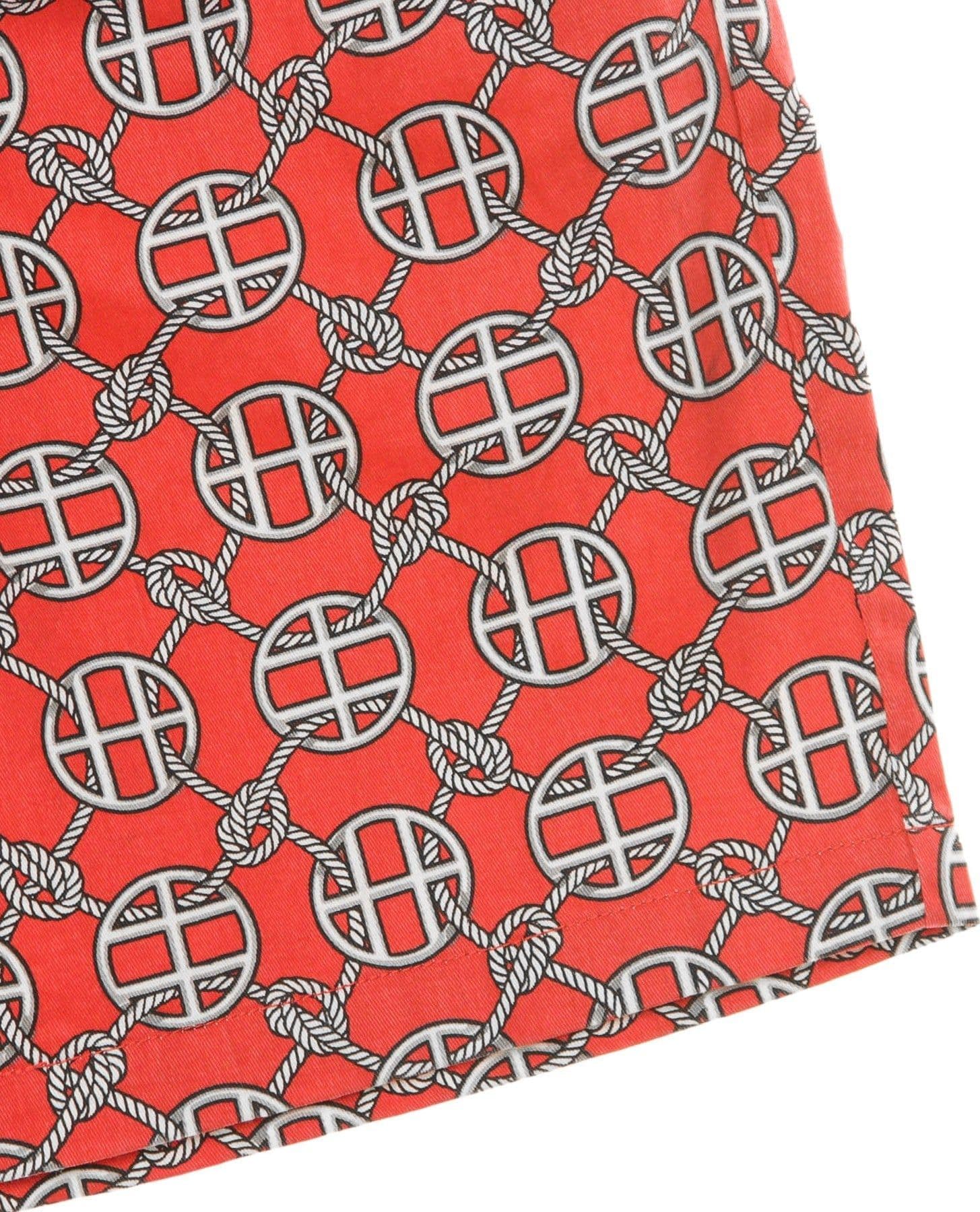 HUF Pantalone Corto Uomo Atelier Easy Short Red da uomo in Pantaloncini Drestige - Casamassima, commercioVirtuoso.it
