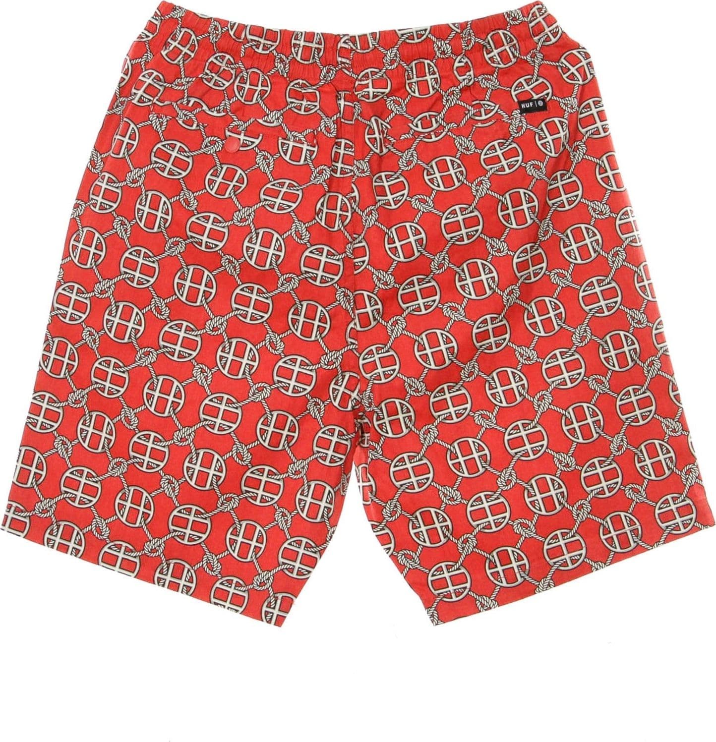 HUF Pantalone Corto Uomo Atelier Easy Short Red da uomo in Pantaloncini Drestige - Casamassima, commercioVirtuoso.it