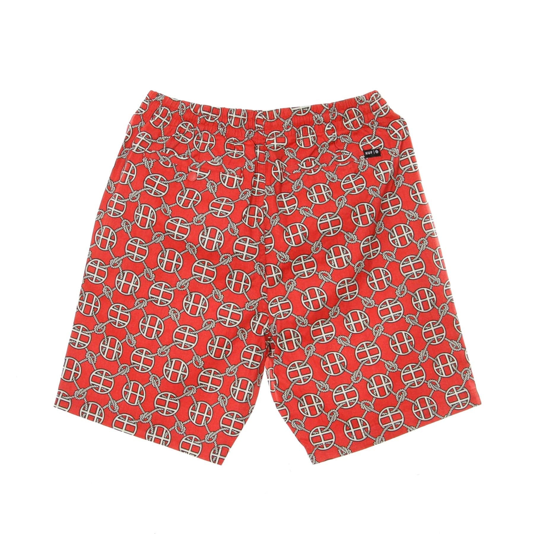 HUF Pantalone Corto Uomo Atelier Easy Short Red da uomo in Pantaloncini Drestige - Casamassima, commercioVirtuoso.it