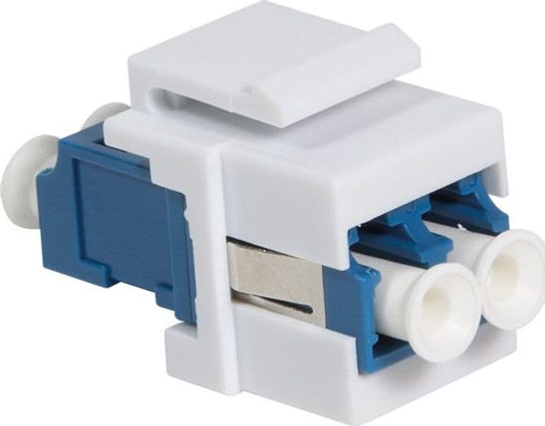Giunto Fibra LC Duplex Monomodale per Keystone Blu e Bianco in  Scontolo.net - Potenza, commercioVirtuoso.it
