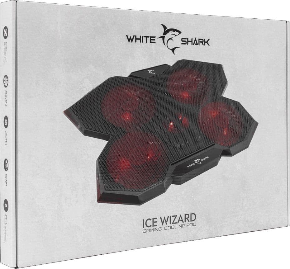 Dissipatore per Notebook fino a 17.3'' con 5 Ventole LED GCP-29 in  Scontolo.net - Potenza, commercioVirtuoso.it
