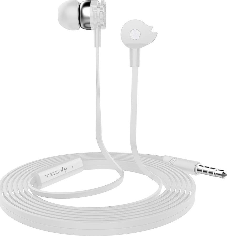 Auricolari Stereo In-Ear con Microfono Bianchi in Cuffie In-Ear Scontolo.net - Potenza, commercioVirtuoso.it
