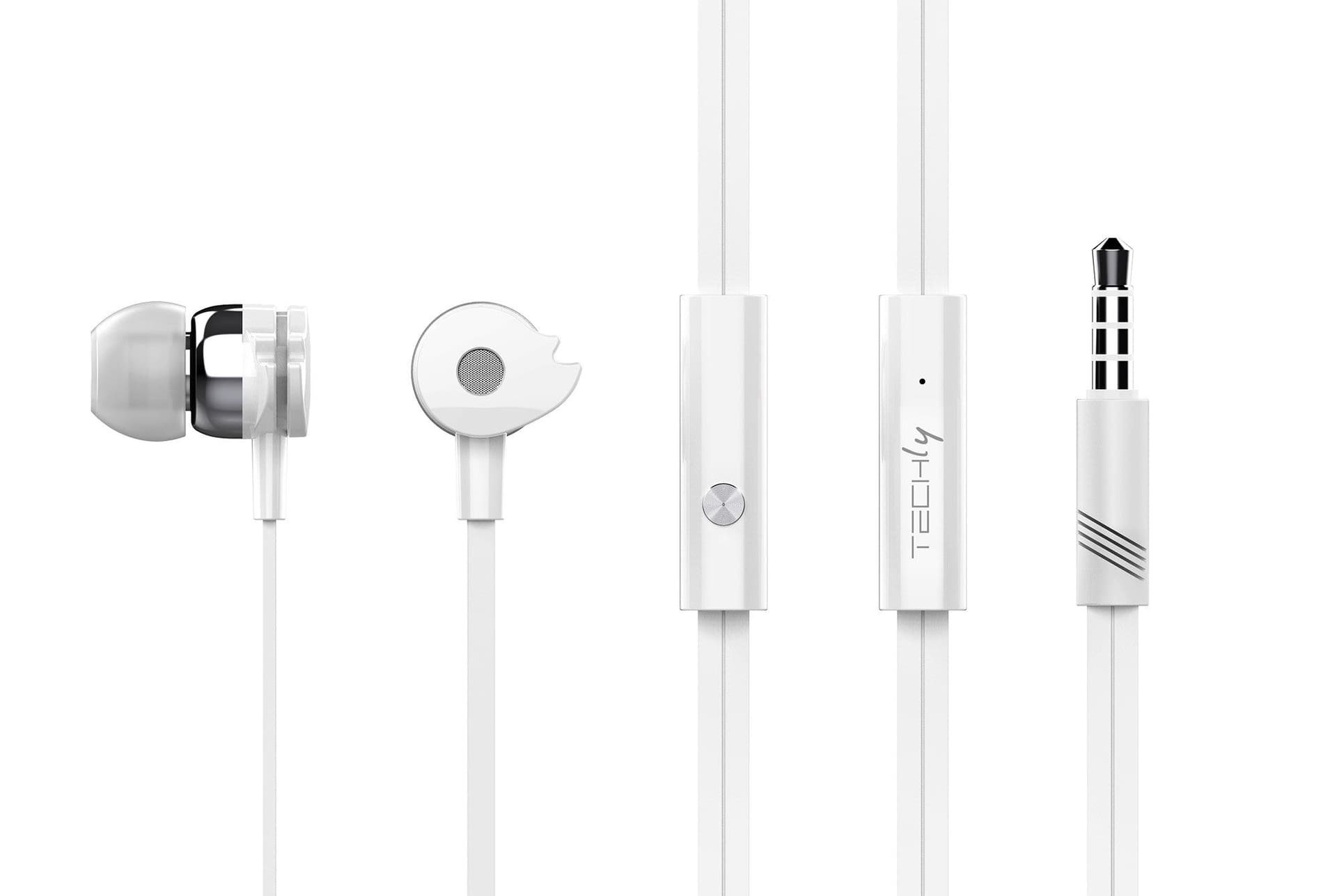 Auricolari Stereo In-Ear con Microfono Bianchi in Cuffie In-Ear Scontolo.net - Potenza, commercioVirtuoso.it