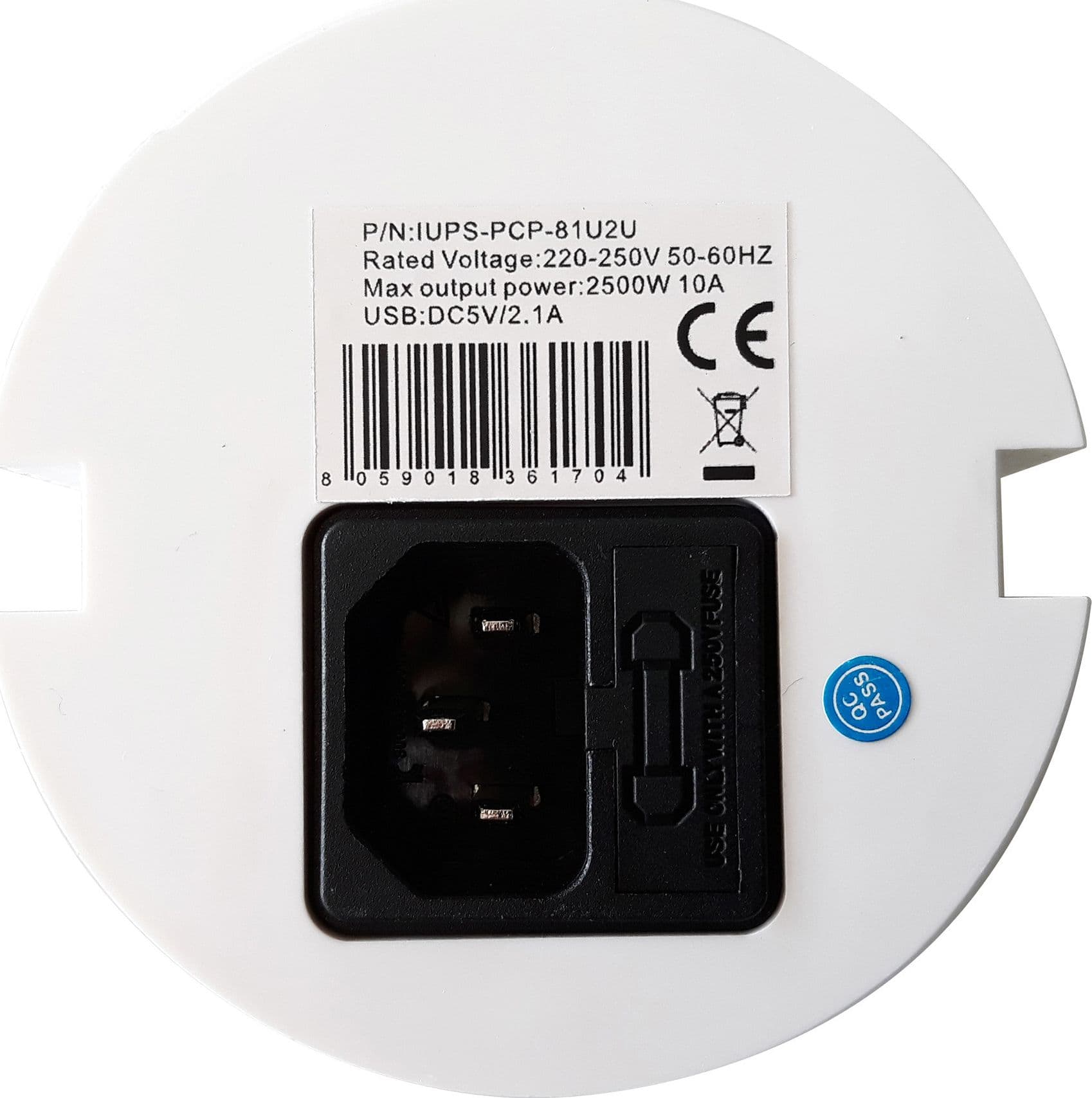 Presa da Scrivania ad Incasso con 2 Prese USB in Multiprese Scontolo.net - Potenza, commercioVirtuoso.it