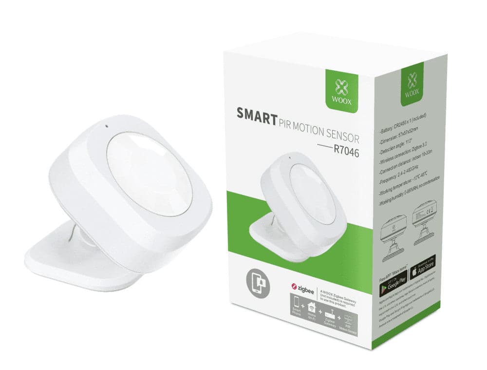 Sensore di Movimento Smart PIR, R7046 Zigbee in Rilevatori di movimento Scontolo.net - Potenza, commercioVirtuoso.it