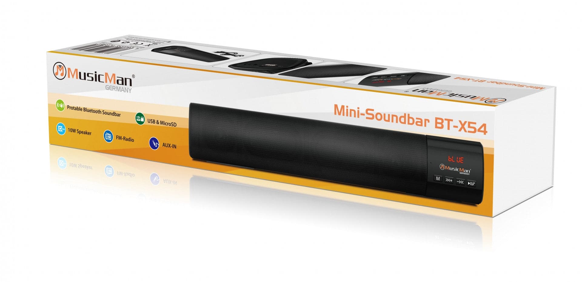 Mini Soundbar Bluetooth V5.1, BT-X54 in Soundbar Scontolo.net - Potenza, commercioVirtuoso.it