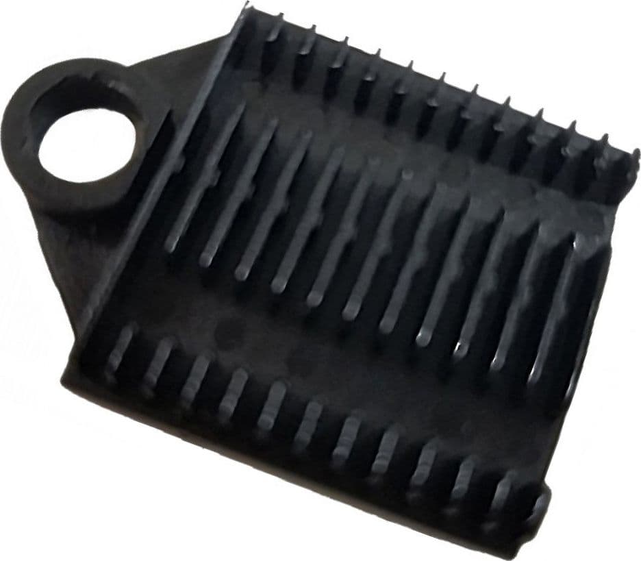 Supporto a Pettine per 12 Giunti in Fibra Ottica Nero in  Scontolo.net - Potenza, commercioVirtuoso.it