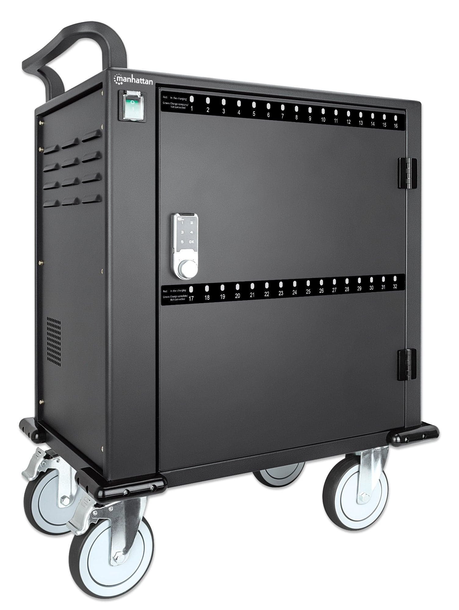 Carrello Stazione di Ricarica USB-C&trade 576W per 32 Smartphone e Tablet fino a 12'' in Caricabatterie da muro Scontolo.net - Potenza, commercioVirtuoso.it