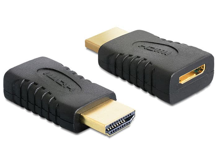 Adattatore HDMI-A Maschio a HDMI-C Femmina Nero in Adattatori Scontolo.net - Potenza, commercioVirtuoso.it