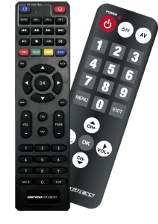 Decoder Ricevitore Digitale Terrestre DVB-T2 HEVC Main10 con doppio telecomando in Ricevitori digitale terrestre Scontolo.net - Potenza, commercioVirtuoso.it