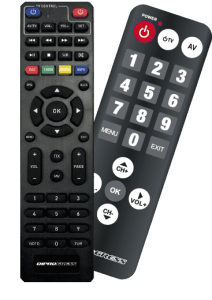 Decoder Ricevitore Digitale Terrestre DVB-T2 HEVC Main10 con doppio telecomando in Ricevitori digitale terrestre Scontolo.net - Potenza, commercioVirtuoso.it