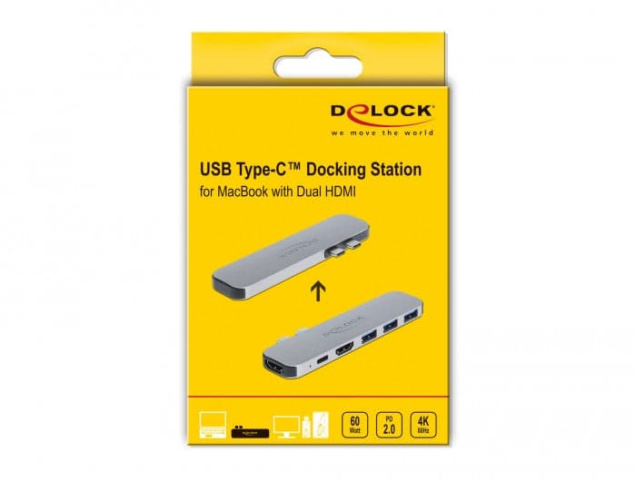 Docking Station per MacBook Dual HDMI 4K PD Hub USB-C&trade in  Scontolo.net - Potenza, commercioVirtuoso.it