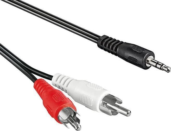 Cavo Stereo Jack 3,5 mm a 2 x RCA maschio 1,5 m in Connettori RCA Scontolo.net - Potenza, commercioVirtuoso.it