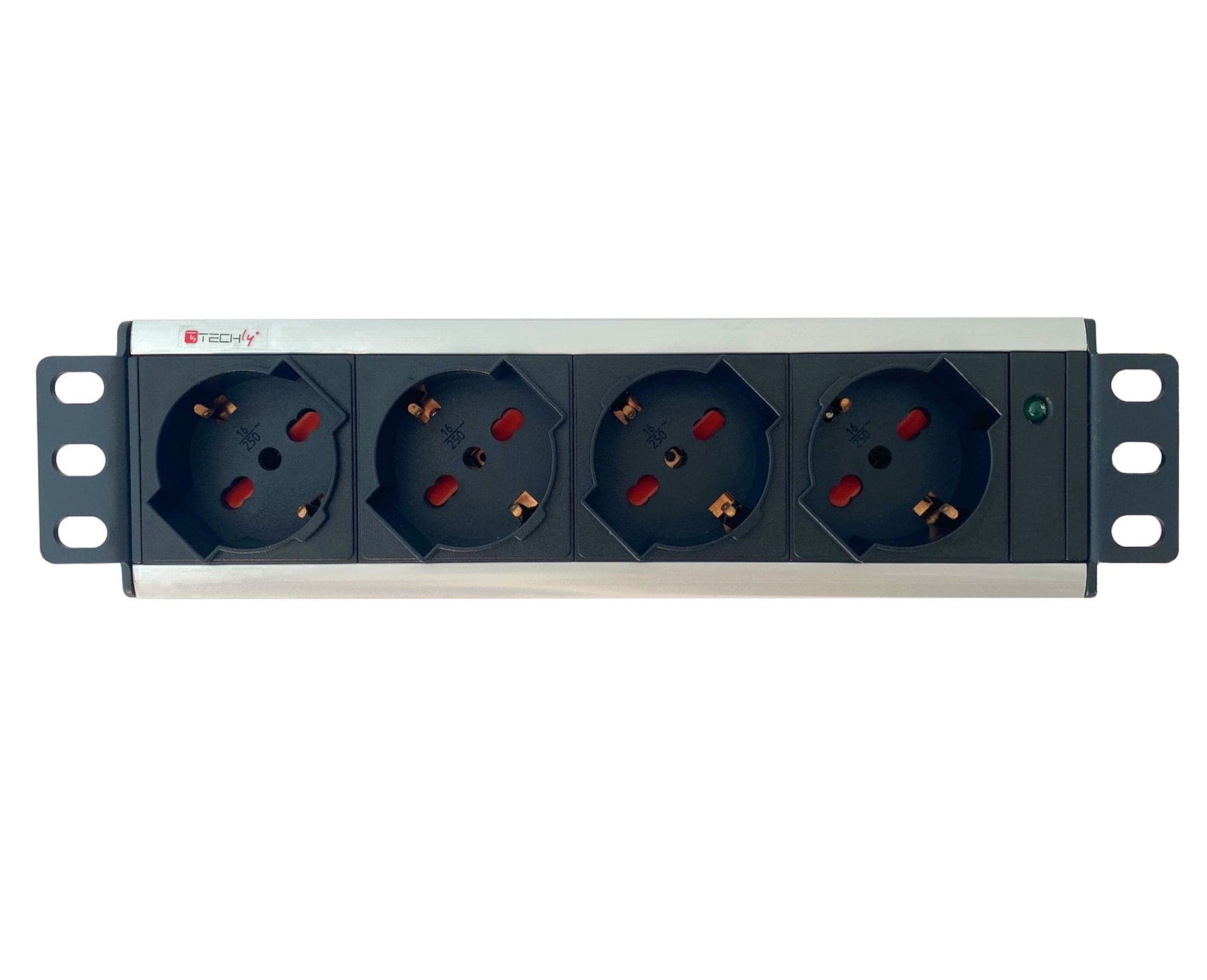 Multipresa Universale 4 Posti da Rack 10'' Spina Italiana 1,5U in Multiprese Scontolo.net - Potenza, commercioVirtuoso.it