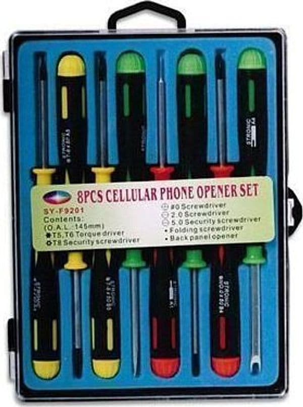 Set di 8 Cacciaviti di Precisione a Taglio Croce Torx in Set cacciaviti Scontolo.net - Potenza, commercioVirtuoso.it