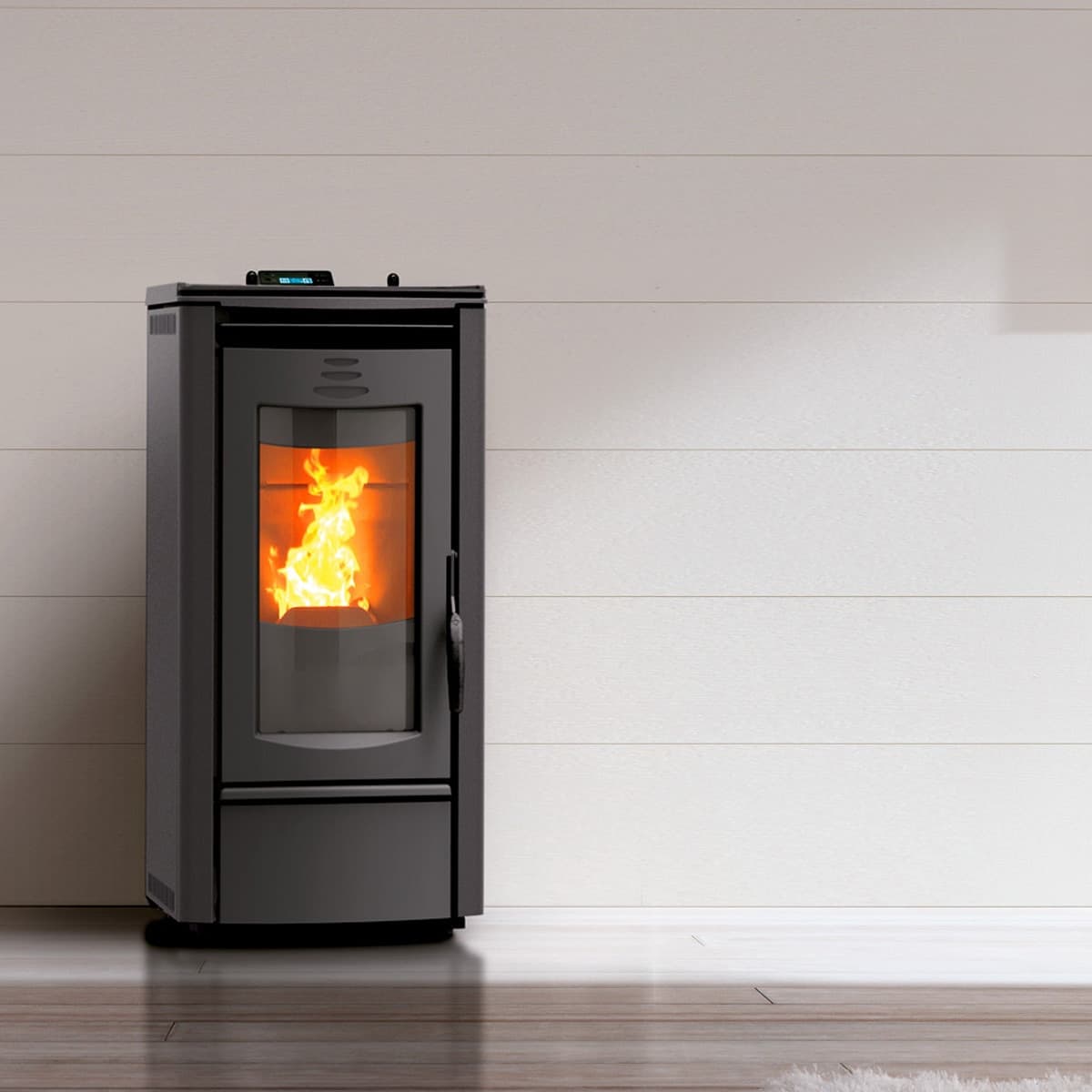 Thermorossi Termostufa a Pellet 5000 Easy 10.2kW in Candelette Masterbrico - Longobardi, commercioVirtuoso.it