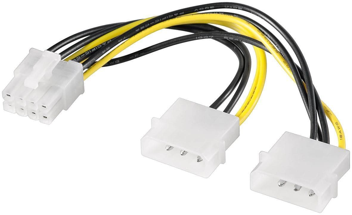 Cavo Alimentazione PCI Express 8 Poli in  Scontolo.net - Potenza, commercioVirtuoso.it