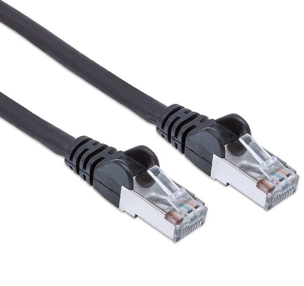 Cavo di rete Patch in rame Cat. 6 Nero SFTP LSZH 30m in Cavi Ethernet Scontolo.net - Potenza, commercioVirtuoso.it