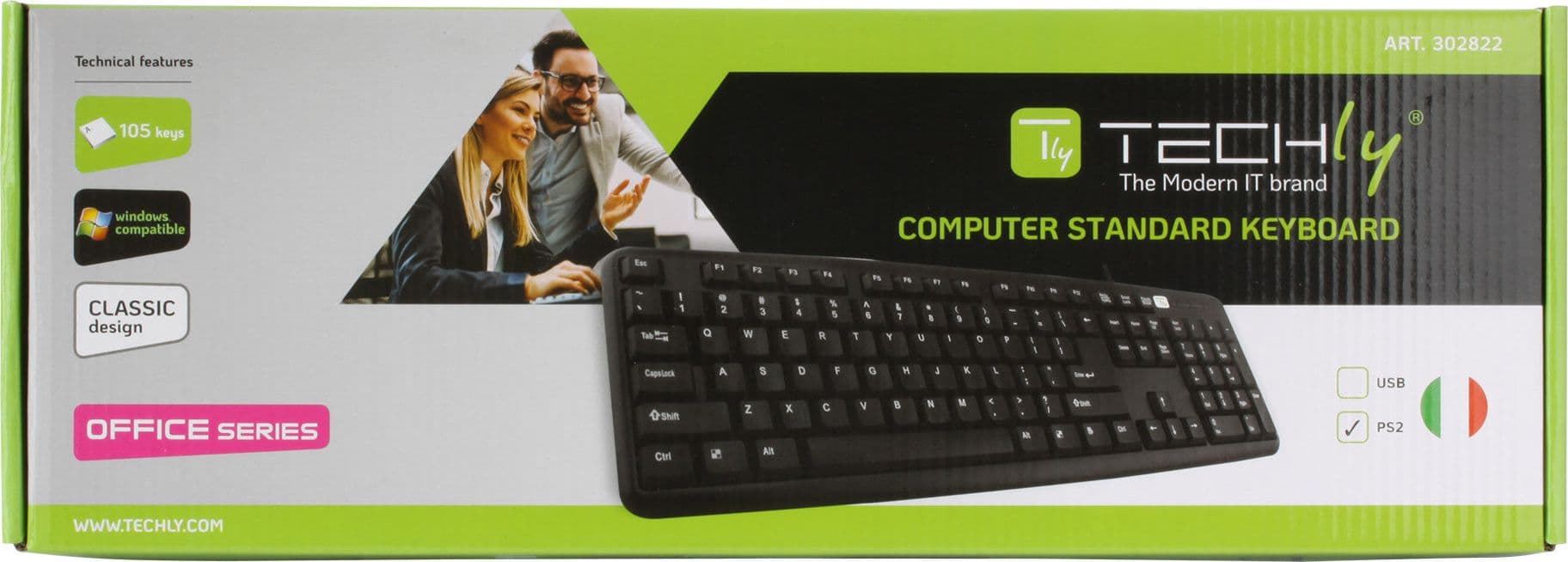 Tastiera PS2 105 tasti Standard, colore Nero in Tastiere da gioco Scontolo.net - Potenza, commercioVirtuoso.it