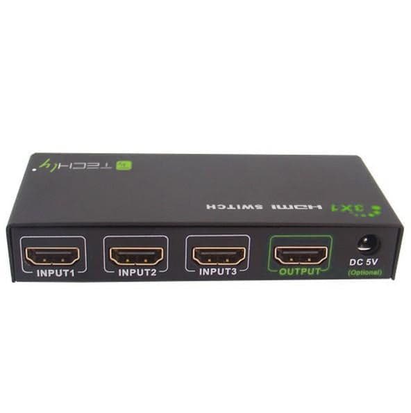 Switch HDMI 3 IN 1 OUT con Telecomando 4K UHD 3D in Selettori audio-video Scontolo.net - Potenza, commercioVirtuoso.it