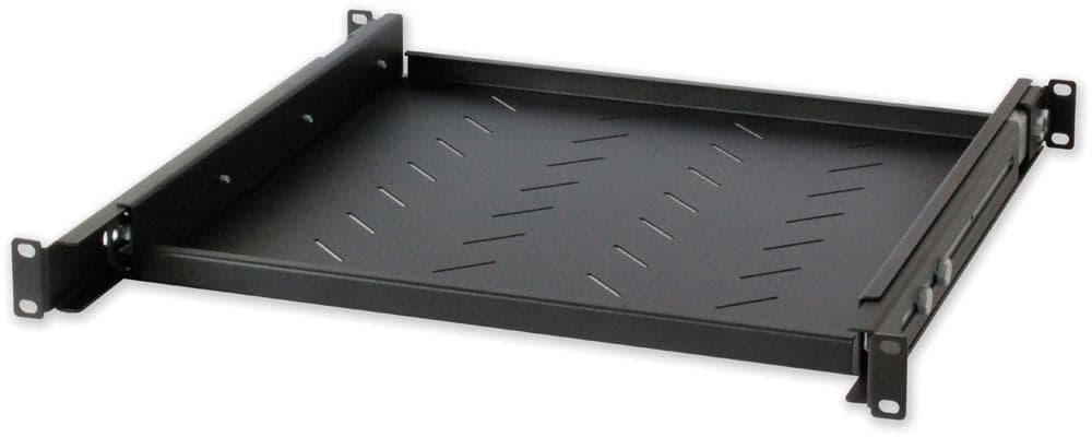 Mensola per Rack 19'' Estraibile da 1H 615mm Nera in Mensole da angolo Scontolo.net - Potenza, commercioVirtuoso.it