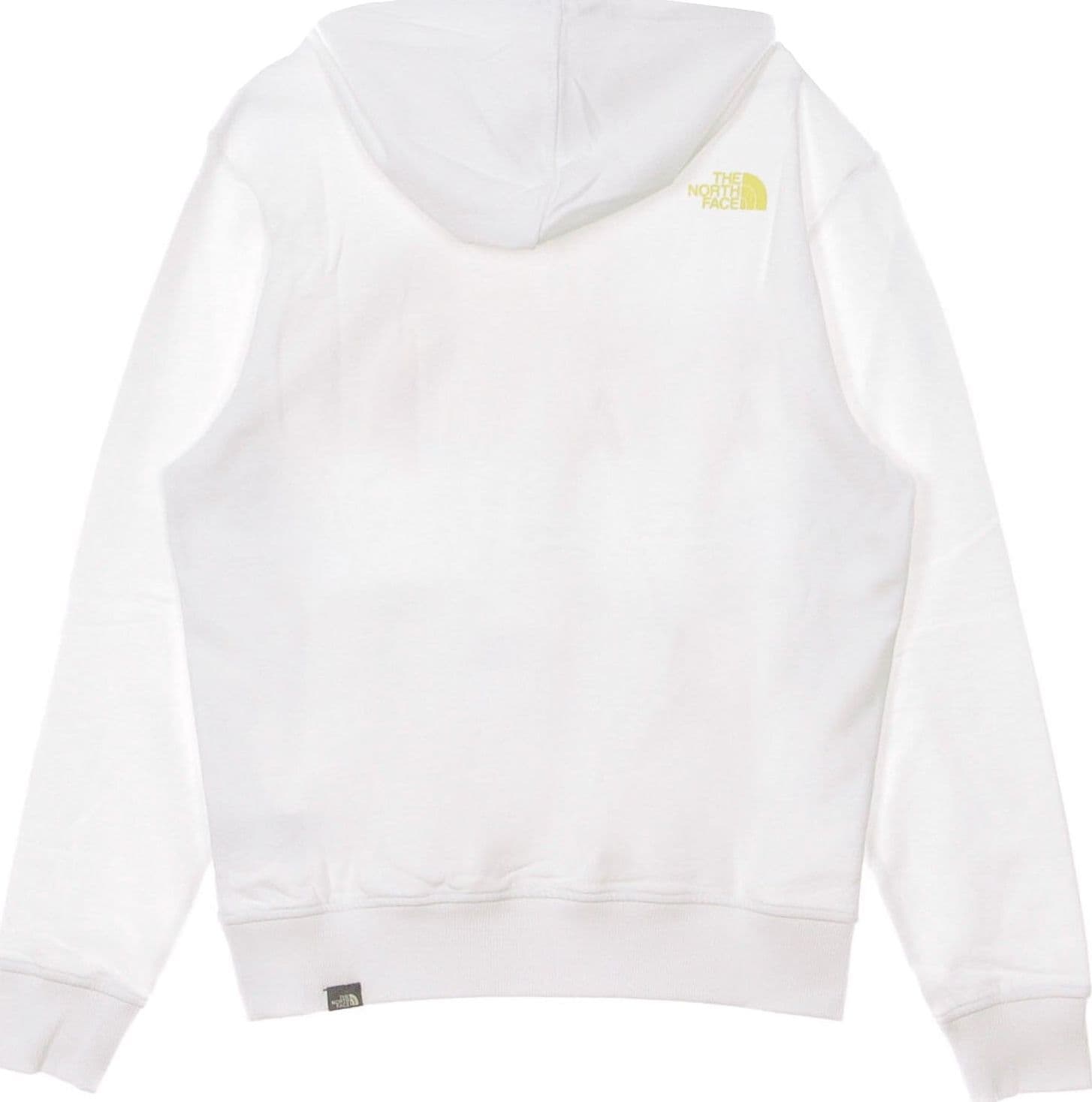 THE NORTH FACE Felpa Cappuccio Uomo Standard Hoodie White/lemon da uomo in Felpe con cappuccio Drestige - Casamassima, commercioVirtuoso.it